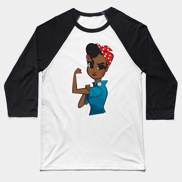 Rosie Baseball T-Shirt by breakfastjones